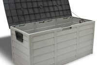 Barton 44 In X 194 In Patio Deck Storage Box In Grey 94008 The with dimensions 1000 X 1000