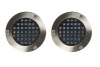 Blooma Lelantos Silver Effect Led External Solar Deck Light Pack Of 2 throughout dimensions 4000 X 4000