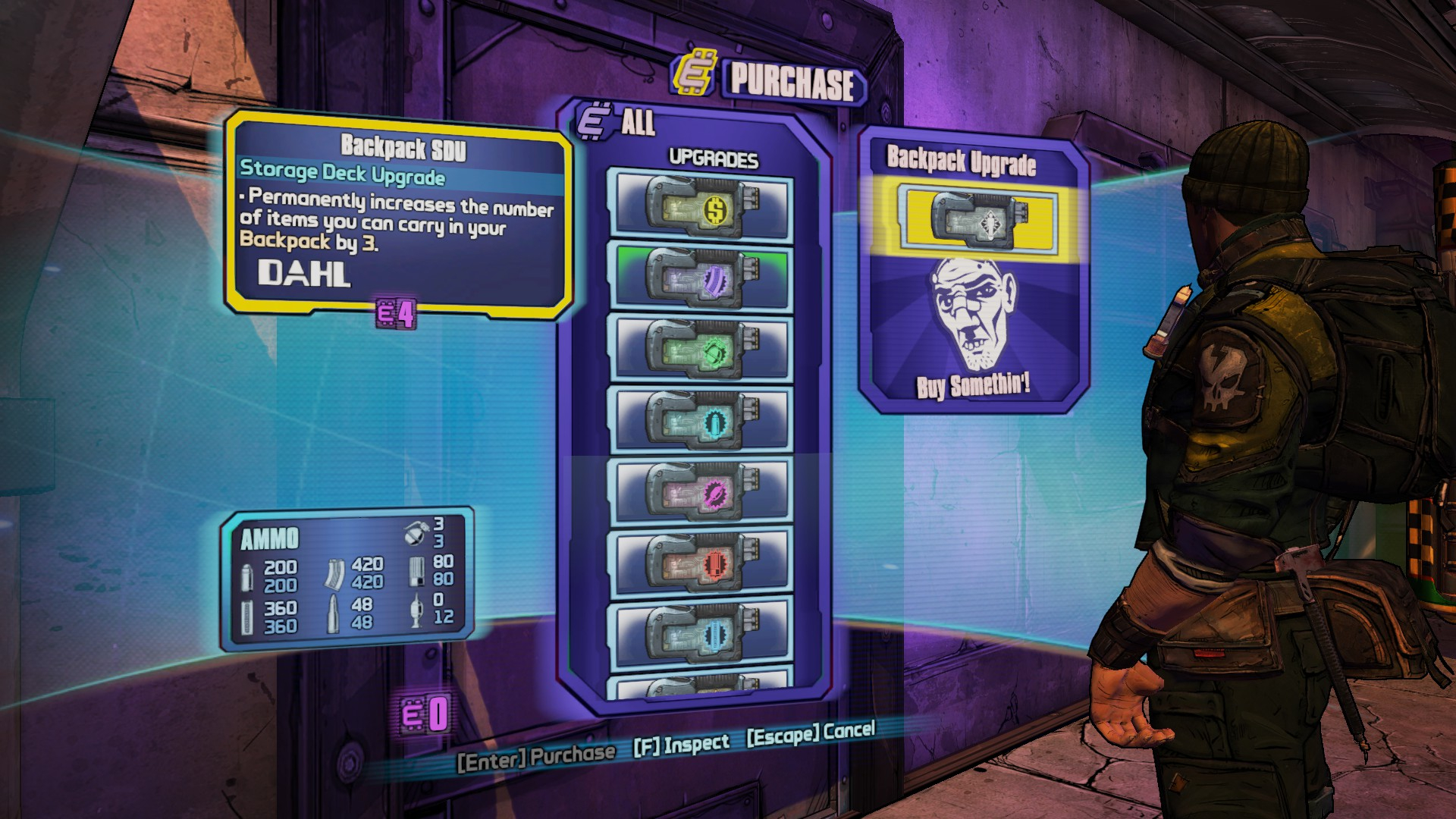 Borderlands 2 When Am I Able To Upgrade My Inventory And Ammo in measurements 1920 X 1080