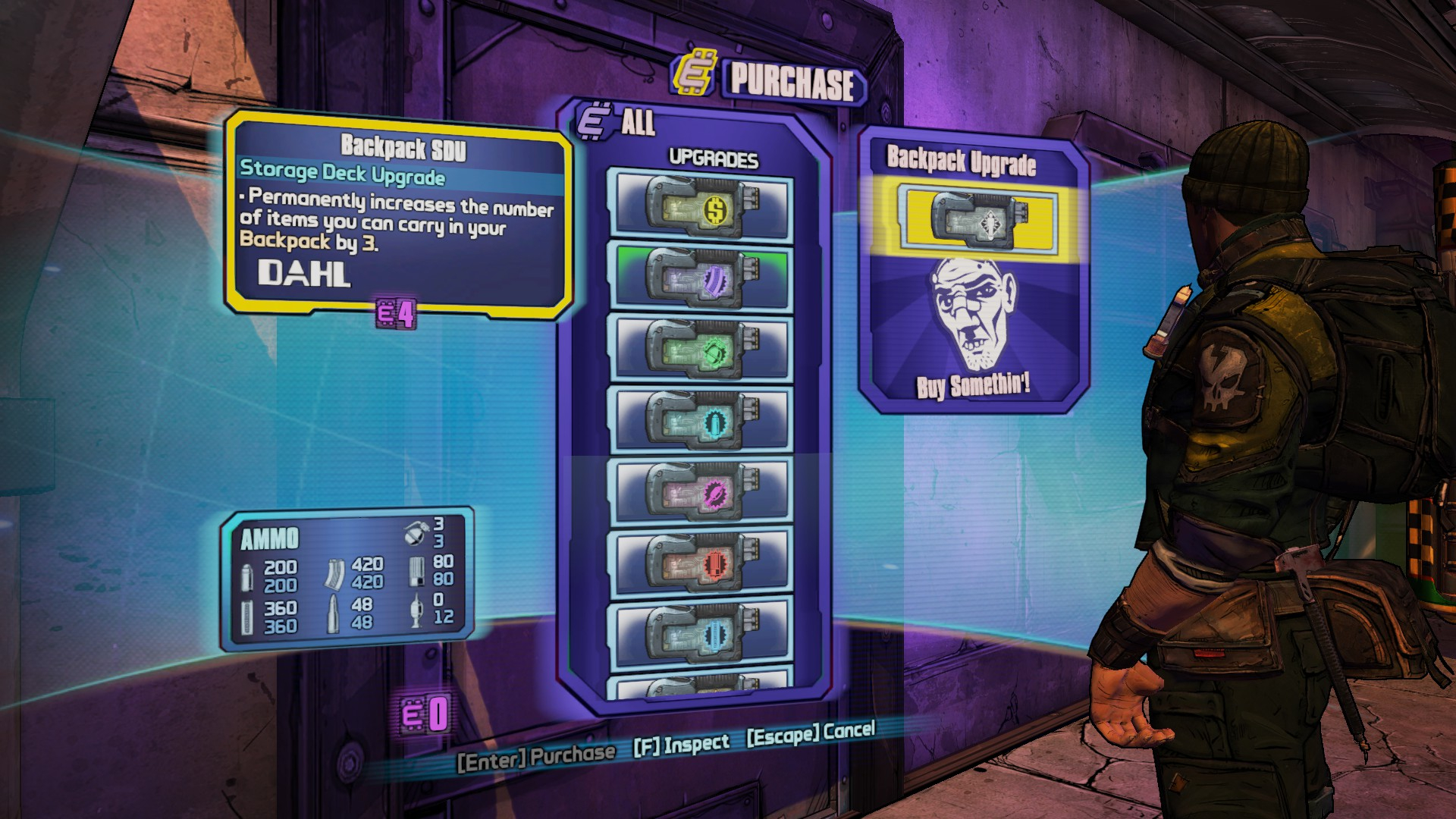 Borderlands 2 When Am I Able To Upgrade My Inventory And Ammo inside sizing 1920 X 1080