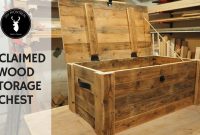 Build A Storage Chest From Reclaimed Wood Woodworking inside proportions 1280 X 720