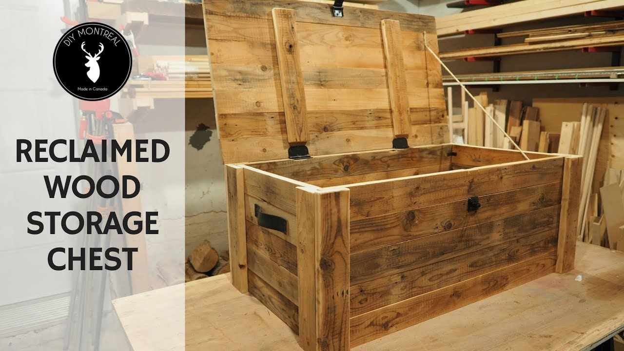 Build A Storage Chest From Reclaimed Wood Woodworking inside proportions 1280 X 720