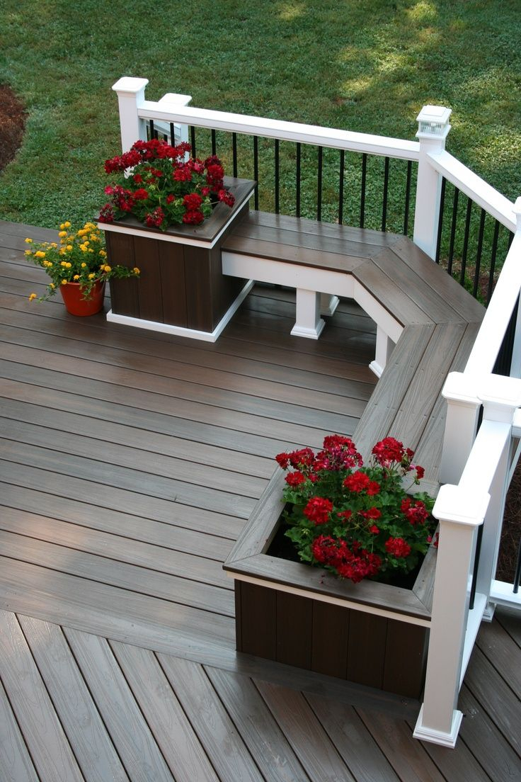 Chocolate Stain Whitelove The Planter Boxes Love The Stain Color for size 736 X 1104