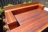 Deck Bench Seating With Storage Design Ideas Height Deck Seating with sizing 1024 X 768