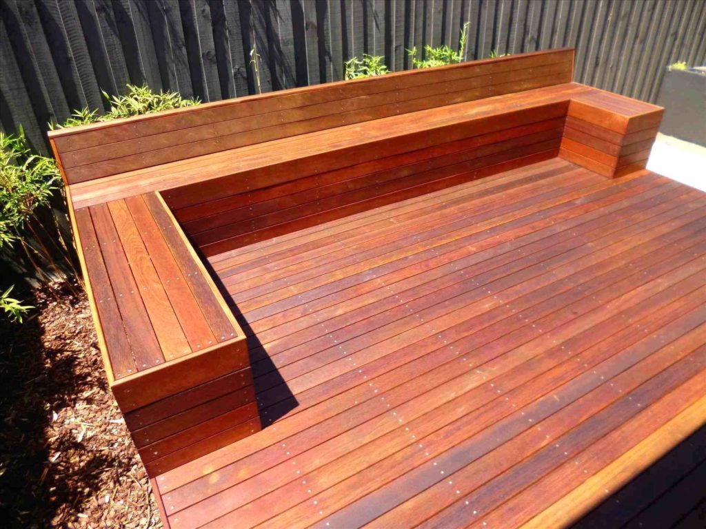Deck Bench Seating With Storage Design Ideas Height Deck Seating with sizing 1024 X 768