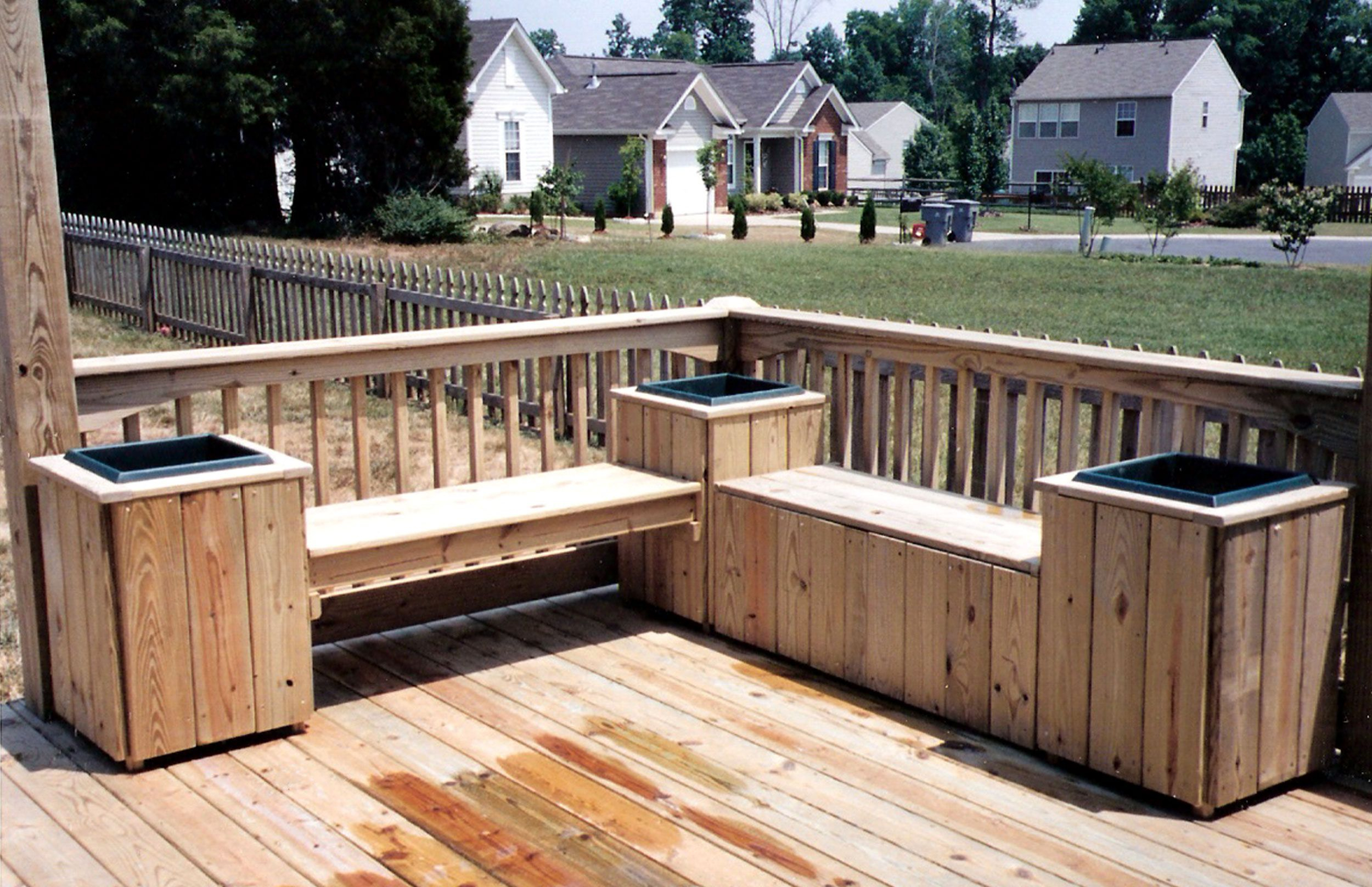 Deck Ideas Pictures Deck With Metal Decorative Rail Pressure for proportions 2500 X 1616