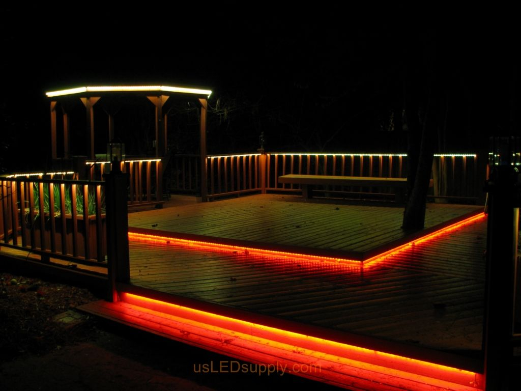 Deck Lighting Ideas With Brilliant Results Best Practices For Deck with measurements 1024 X 768