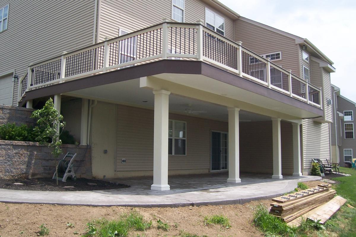 Deck Porches Deck Screen Rooms Storage And Options Under A Deck for measurements 1200 X 800