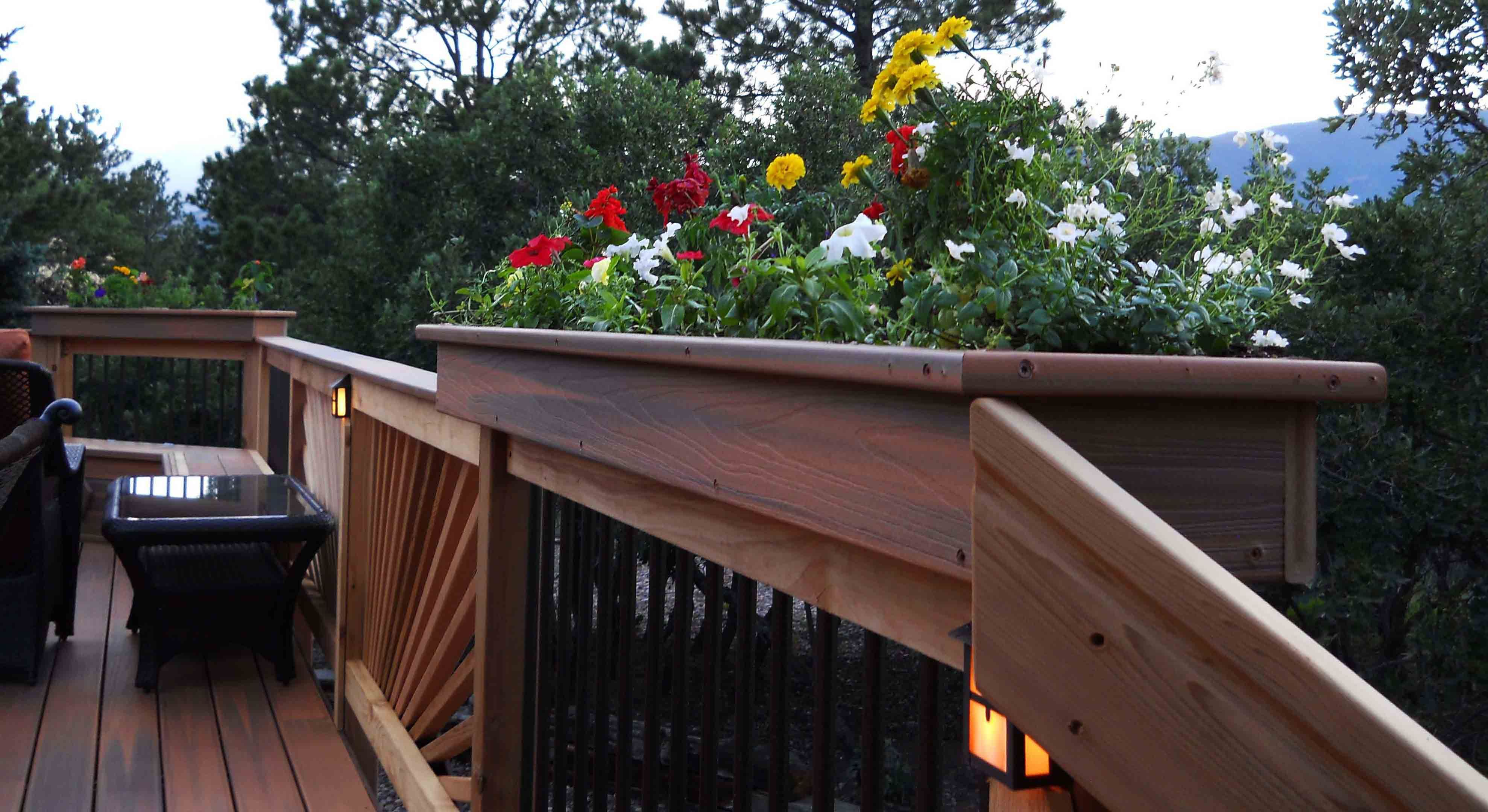 Deck Rail Planter Box Brackets Decks Ideas with sizing 3956 X 2160