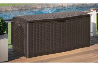 Decks Keter Rockwood Deck Box 150 Gallon For Outdoor Storage inside sizing 1600 X 1600