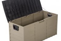 Factory Direct 70 Gal Outdoor Deck Plastic Storage Box Black in dimensions 1000 X 1000