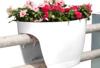 Greenbo Xl Deck Rail Planter Box With Drainage Trays 24 In Color pertaining to size 1000 X 1000