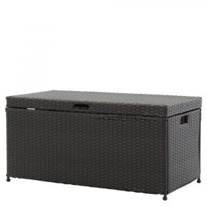 Jeco Black Wicker Patio Furniture Storage Deck Box Ori003 D The for sizing 1000 X 1000