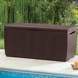 Keter Capri 80 Gallon Resin Deck Box Reviews Wayfair inside size 4617 X 4617