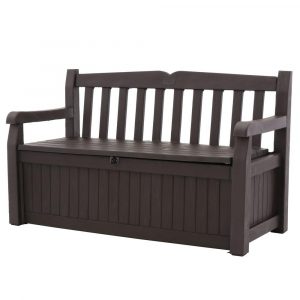 Keter Eden 70 Gal Outdoor Garden Patio Deck Box Storage Bench In intended for sizing 1000 X 1000