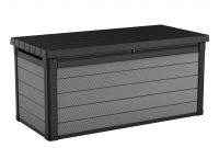 Keter Premier 150 Gallon Deck Box Resin Outdoor Storage Box Black inside size 2000 X 1334