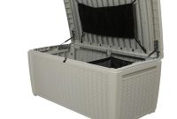 Keter Sumatra 135 Gal Pool Storage Deck Box White 235178 The pertaining to measurements 1000 X 1000