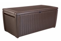 Keter Sumatra 135 Gal Rattan Deck Box Bjs Wholesale Club regarding proportions 2000 X 2000