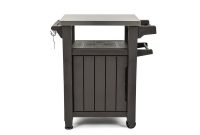 Keter Unity 40 Gal Grill Serving Prep Station Cart With Patio intended for sizing 1000 X 1000