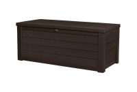 Keter Westwood 150 Gal Resin Deck Box In Espresso Brown 231666 intended for measurements 1000 X 1000