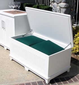 Large White Deck Box Decks Ideas pertaining to size 1024 X 1099