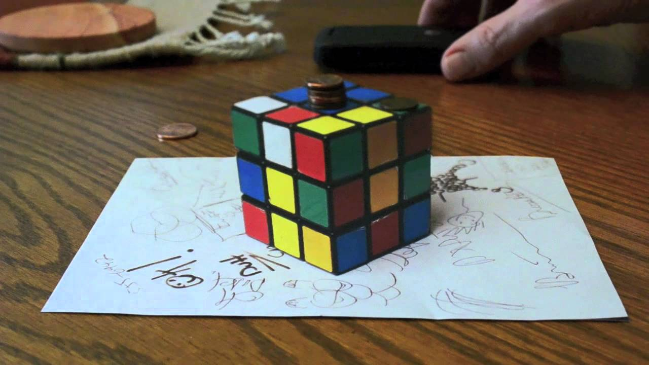 Mind Blowing Optical Illusion Is The Rubiks Cube Real within dimensions 1280 X 720