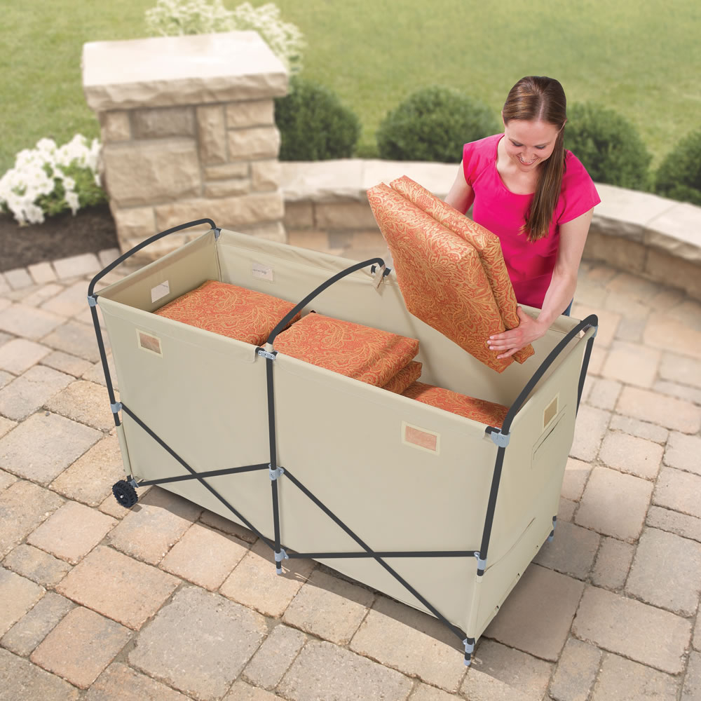 Outdoor Cushion Storage Box On Wheel Storage Ideas Go Very Well inside sizing 1000 X 1000