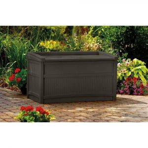 Outdoor Storage Bench 50 Gallon Deck Box With Seat Patio Furniture throughout proportions 1000 X 1000