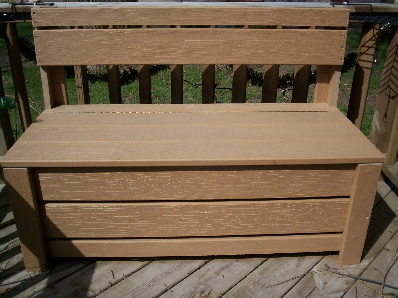 Outdoor Storage Box Seat Plans Storage Ideas with regard to measurements 1600 X 1200