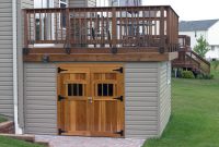 Panofish Building A Shed Under A Deck with regard to size 1200 X 797