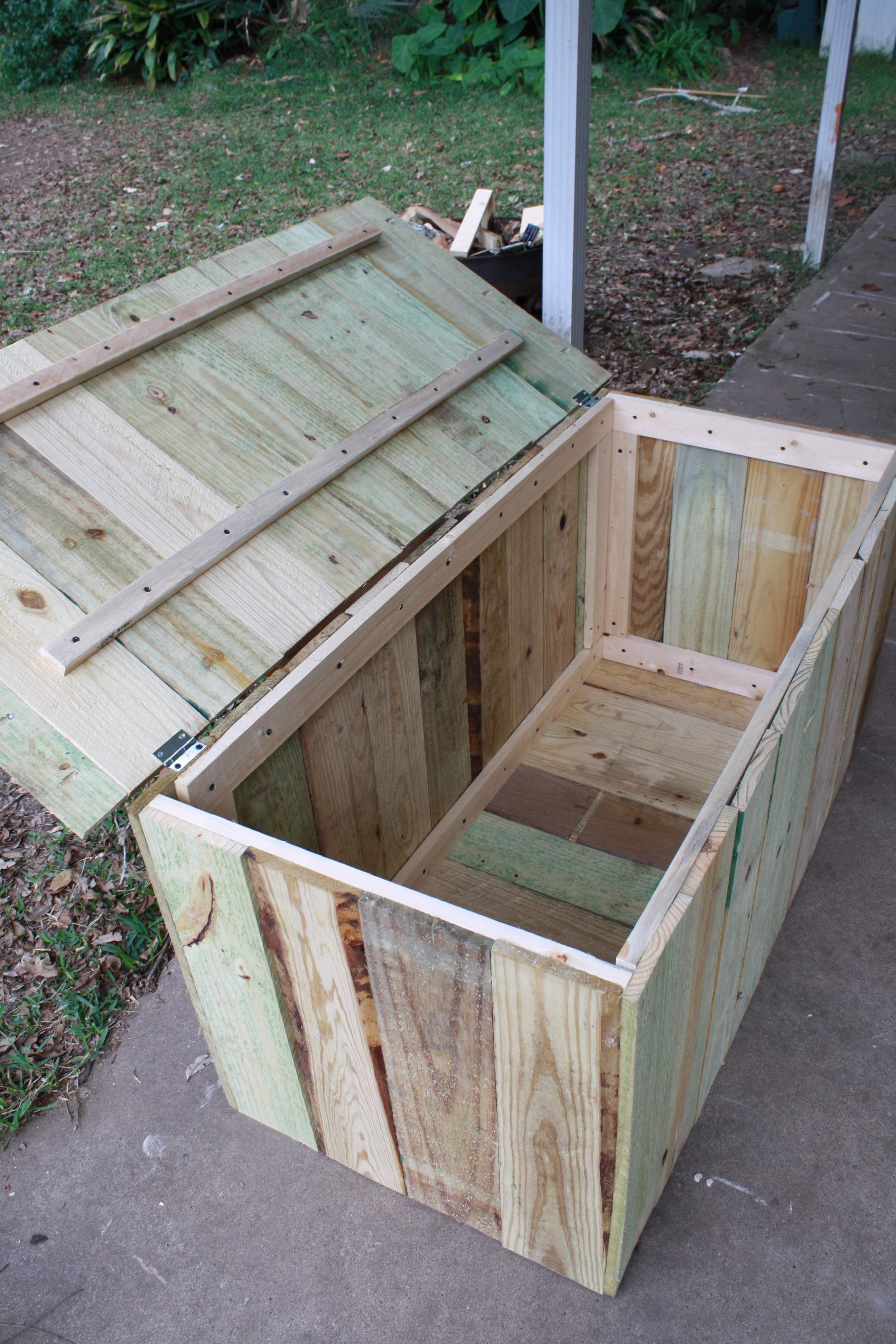Pin Backyard Decks On Building A Deck Storage Bench With within sizing 2592 X 3888