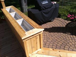 Pin Wal Daniels On Deck Details Deck Cedar Deck Planter Boxes inside dimensions 1600 X 1195