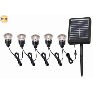 Portfolio 12x 05 Watt 5 Light Black Solar Led Step Light Kit At throughout dimensions 900 X 900