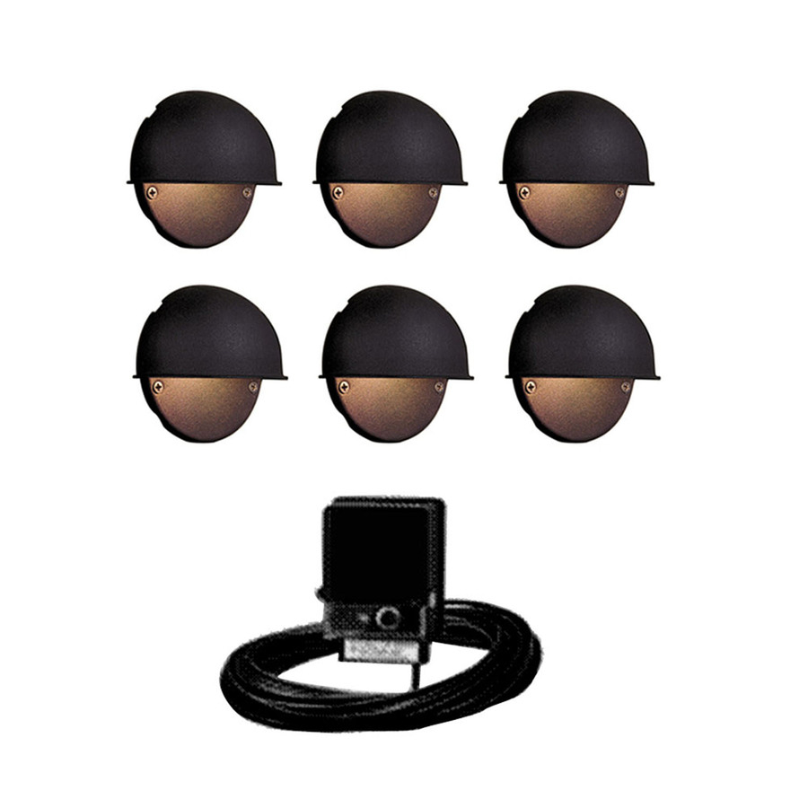 Portfolio Black Low Voltage Incandescent Railing Deck Light Kit At for size 900 X 900