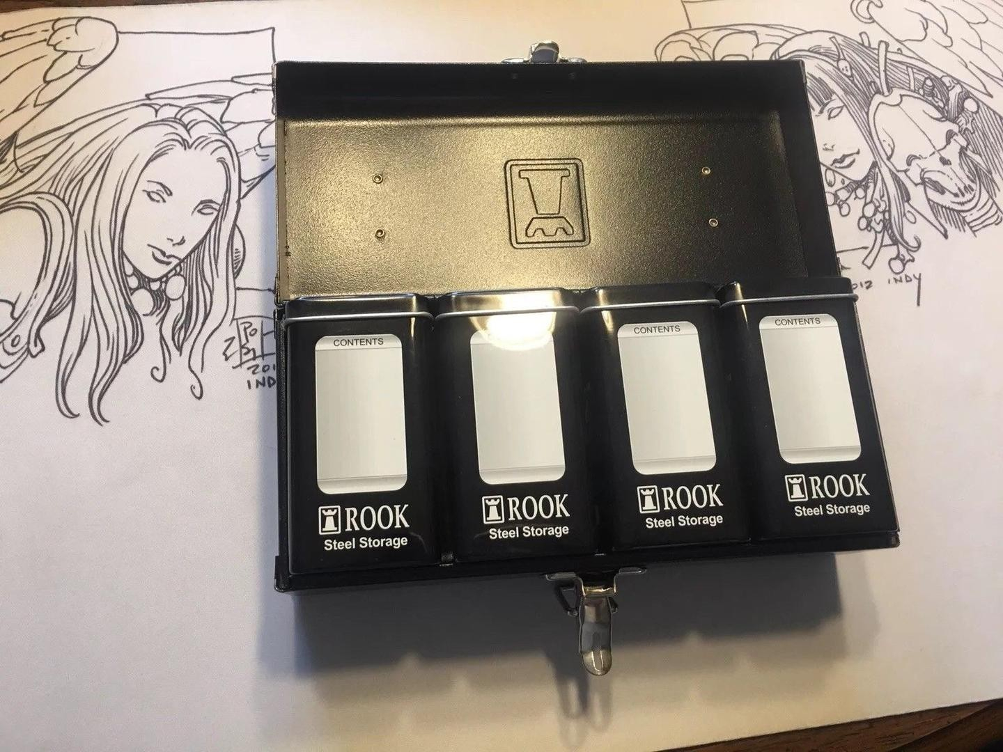 Rook Endura Pro Series Metal Case 4 Deck Boxes Mtg 1914395764 pertaining to sizing 1440 X 1080