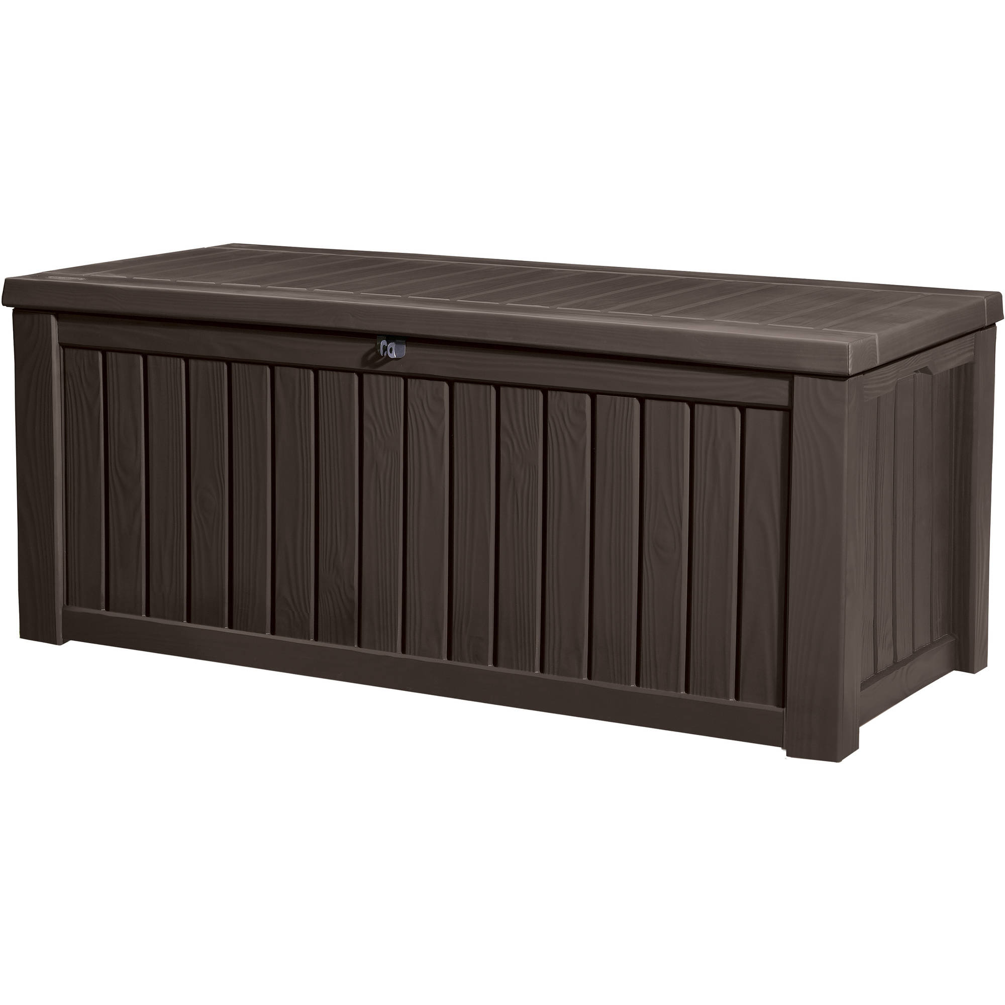 Rubbermaid 121 Gallon Deck Box With Seat Walmart in sizing 2000 X 2000