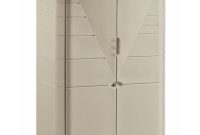 Rubbermaid 4 Ft 7 In X 2 Ft 7 In Large Vertical Resin Storage with measurements 1000 X 1000
