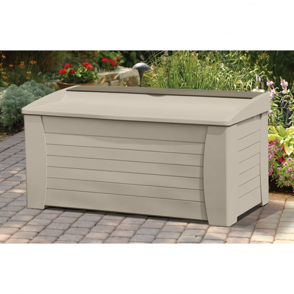Rubbermaid 75 Gallon Outdoor Storage Box inside proportions 948 X 948