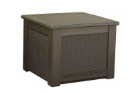 Rubbermaid Rattan 56 Gal Resin Storage Cube Deck Box 1837309 The for proportions 1000 X 1000