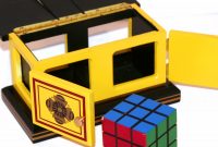 See Thru Rubiks Cube Box Small Mel Babcock Martins Magic throughout sizing 900 X 900