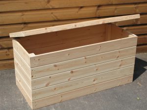 Softwood Shiplap Garden Storage Box Untreated inside measurements 3648 X 2736