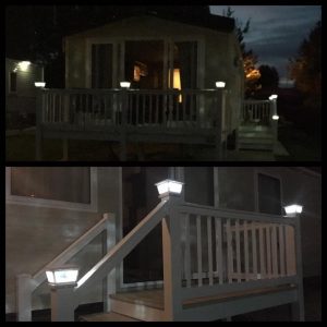 Solar Post Lights For Caravan Decking Decks Ideas with regard to proportions 960 X 960