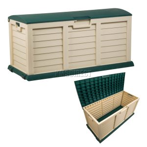 Starplast Outdoor Garden Plastic Storage Chest Cushion Shed Box 390l for size 3000 X 3000