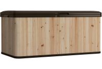 Suncast 120 Gallon Extra Large Wood And Resin Deck Box Wrdb12000d intended for sizing 2000 X 2000