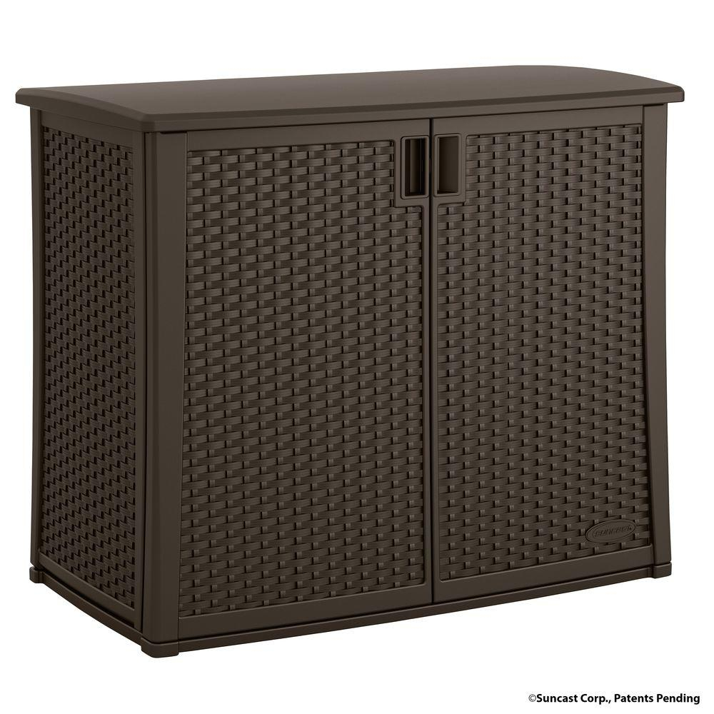 Suncast 4225 In X 23 In Outdoor Patio Cabinet Bmoc4100 The Home throughout sizing 1000 X 1000