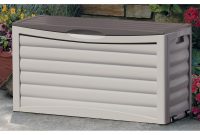 Suncast 63 Gallon Patio Deck Box Db6300 Taupebrown Hayneedle for size 1600 X 1600