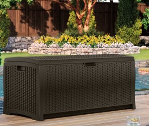 Suncast 73 Gallon Resin Deck Box Reviews Wayfair with size 2361 X 2000