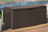 Suncast Blow Molded Herringbone 124 Gallon Resin Deck Box Reviews for size 2490 X 1500