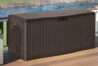 Suncast Blow Molded Herringbone 124 Gallon Resin Deck Box Reviews intended for size 2490 X 1500
