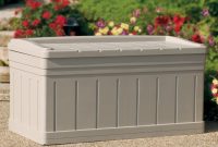 Suncast Deluxe 129 Gallon Resin Deck Box Reviews Wayfair throughout measurements 2000 X 2000